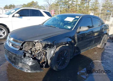 2013 Dodge Avenger Se z USA, uszkodzony, nr VIN 1C3CDZAB2DN589376